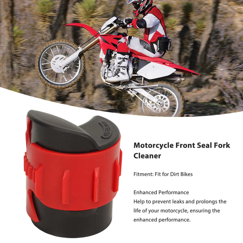 Motorcycle Front Oil Clean Seal 45-55mm Fork Cleaner Shock Absorber Repair Tool