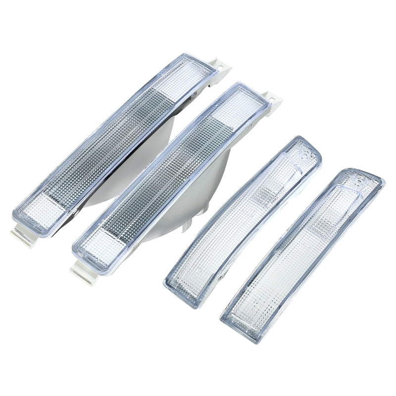 Front Bumper Signal Light Clear Lens Left Right for Lexus LS400 1990-1994