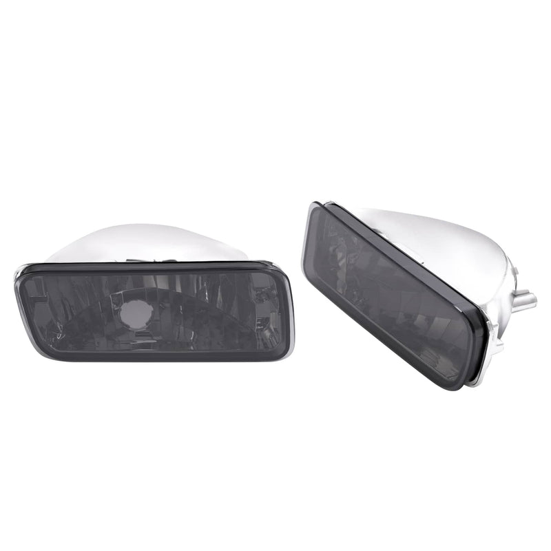 DURAFORCE Smoke Lens Bumper Turn Signal Light Assembly for Chevy Camaro 1985-1992