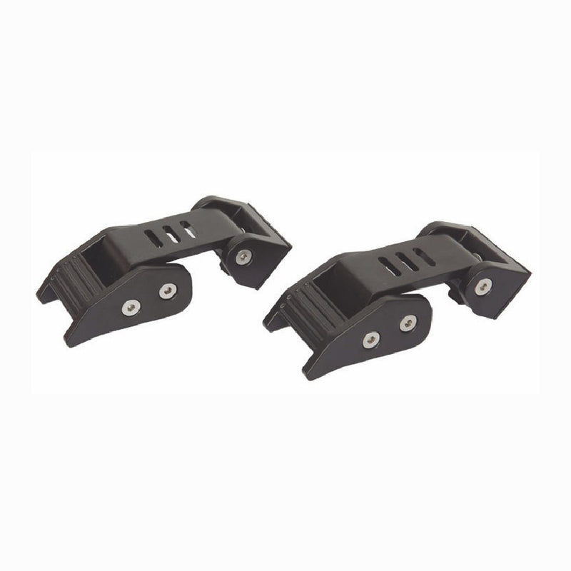 Front Hood Locking Latch Catch Kit 2pcs for Jeep Wrangler JK 2007-2018 Black