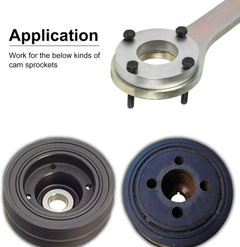 499977000 Crank Pulley Tool V2 Wrench Holder Timing Belt Ring Pin Kit for Subaru