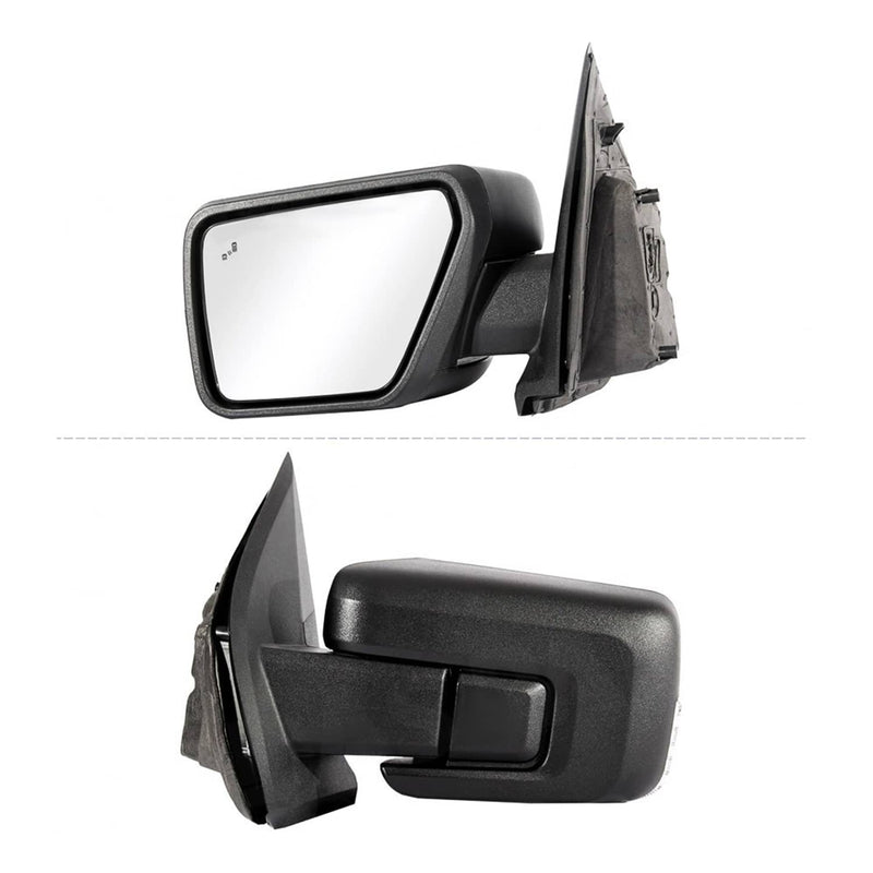 Mirror Turn Signal Temp Sensor Puddle Light Pair for Ford F-150 2021-24