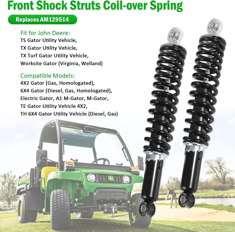AM129514 Front Left Right Shocks for John Deere Gator TE TH TS TX 2 Pieces
