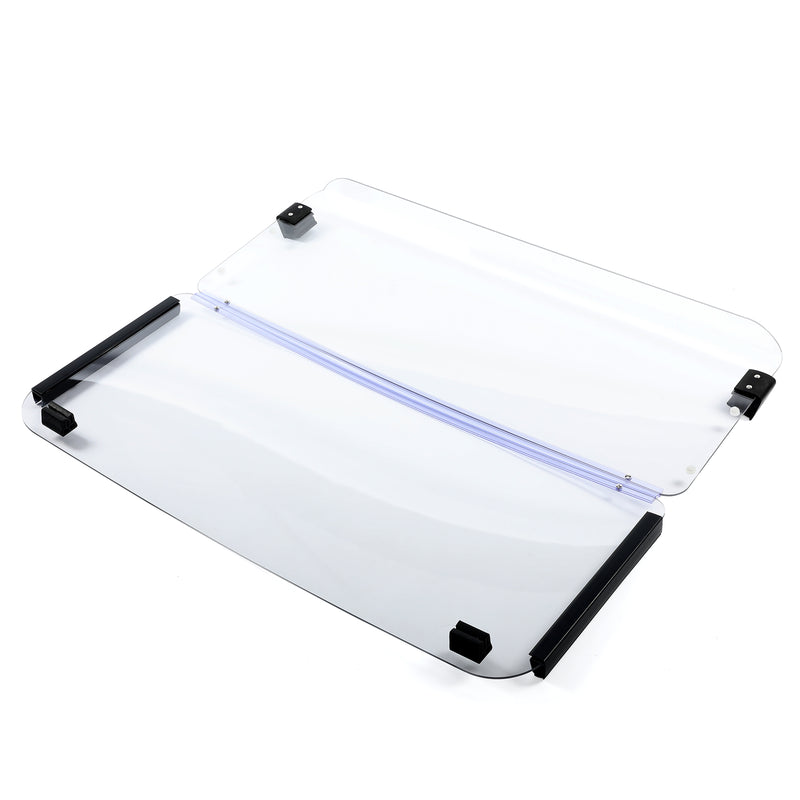 Clear Folding Windshield Windscreen for Yamaha G2 G9 1985-1995 Cart