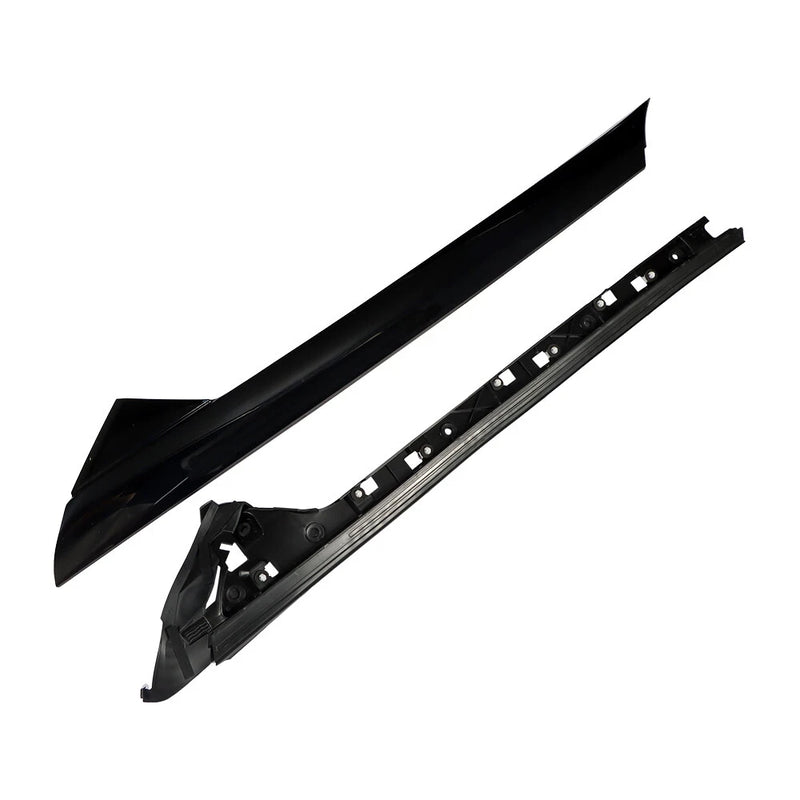 DURAFORCE Right Side Windshield A-Pillar Molding INNER OUTER Trim For 11-19 Ford Explorer