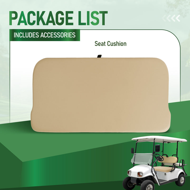 Golf Cart Tan Seat Bottom Assembly for EZGO Marathon Pre-Medalist 1973-1994