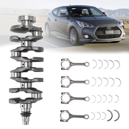 DURAFORCE Crankshaft Main Rod Bearing Set for Hyundai Kia 1.6L Turbo Engine Rebuild Kit