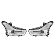 DURAFORCE #KS7Z15200B LED Fog Lights Clear Driver Passenger Side for Ford Fusion 2019-2020