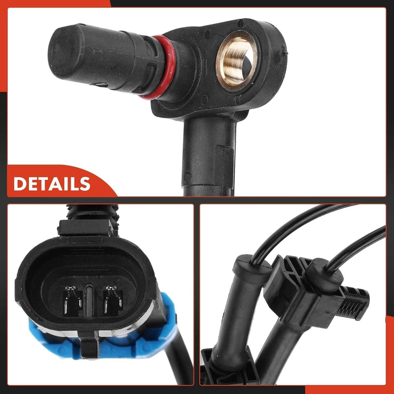 ABS Wheel Speed Sensor Rear Right Left for Silverado 1500 Sierra 1500