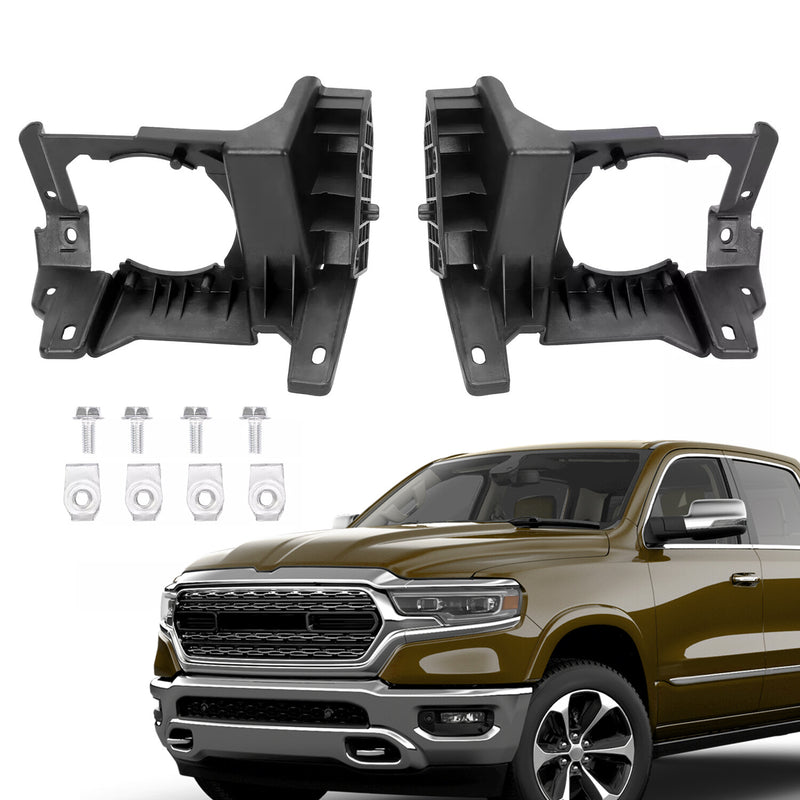 68403915AA Fog Light Lamp Bracket Kit for Ram 1500 2019-2024 Driver Passenger