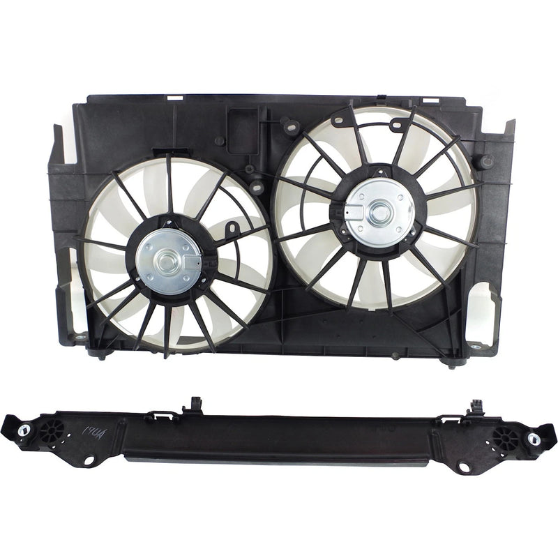 DURAFORCE NEW Radiator Cooling Fan Assembly with Shroud for Toyota RAV4 2013-2019 L4 2.5L
