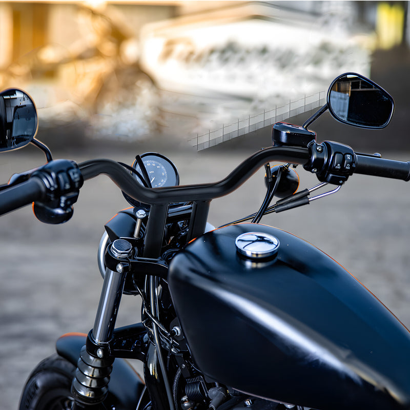 MX T Bars 10" Rise Handlebar for Harley Softail Dyna Sportster Touring Road King