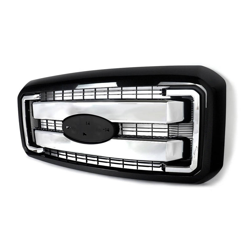 DL3Z-8200-DA Front Upper Bumper Chrome Grille Replace for 2009-2014 Ford F150