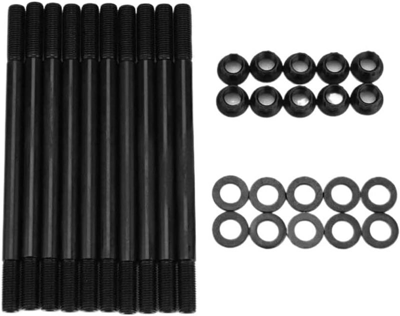 B18C1 B18C5 Cylinder Head Studs Kit for Acura Integra GSR 1994-2001 Black