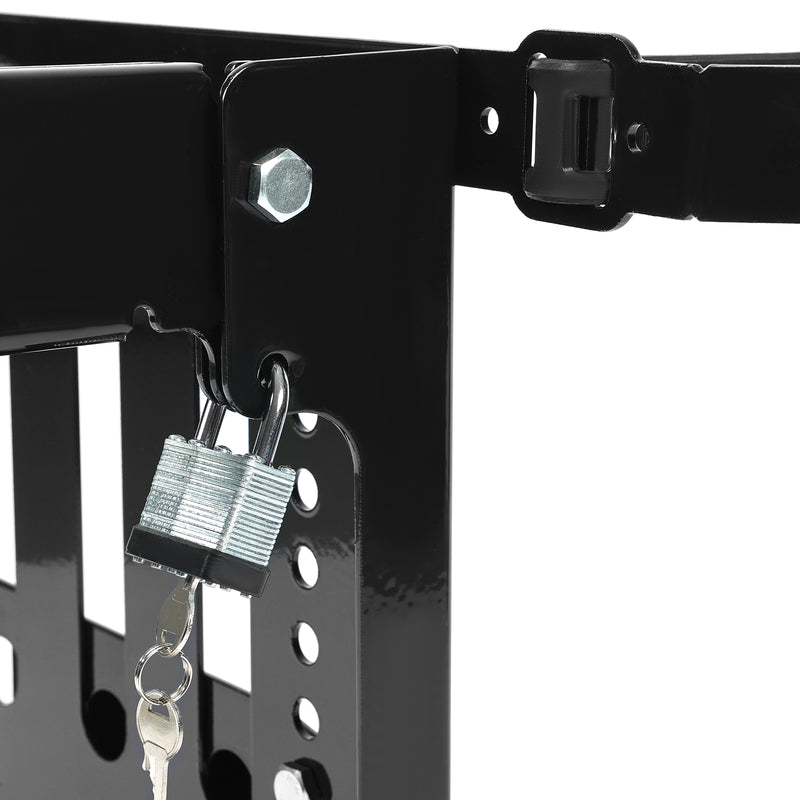 Adjustable Trailer Rack for Lawn Landscape Trucks Backpack Sprayer Blower