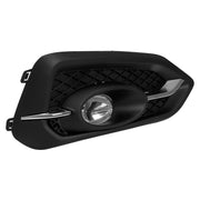 DURAFORCE Fog Lights for Honda Civic Coupe 2DR 2014-2015 Bumper Lamps Wiring Bulbs