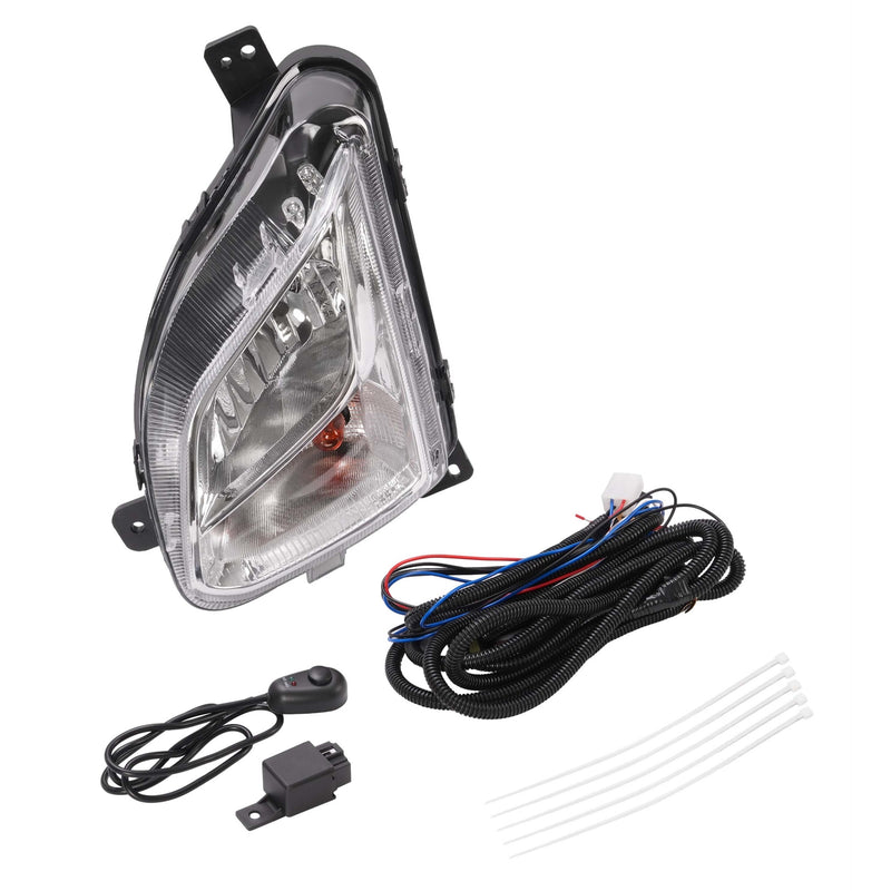 Bumper Fog Light With Signal Lamp Left Driver for Chevy Equinox 2018-2021 With W