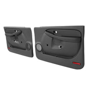 DURAFORCE Inner Door Panels for Chevy Silverado for GMC Sierra 1999-06 Dark Pewter Pair
