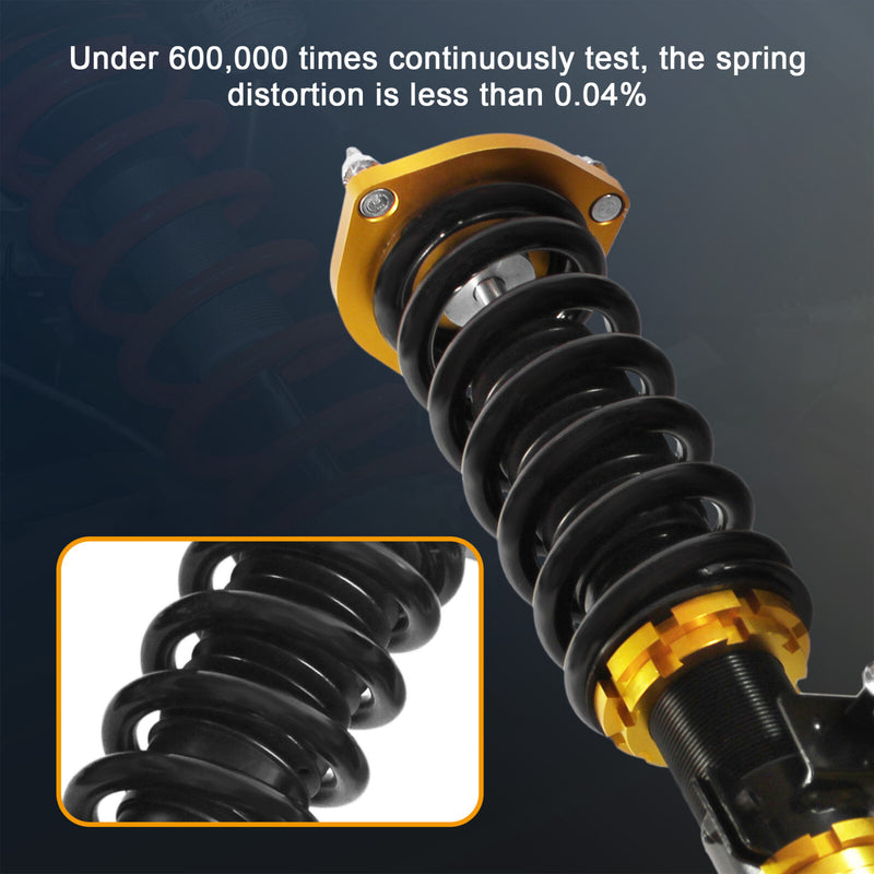 Coilover Struts Kit for Infiniti G37 Coupe Sedan RWD 2008-2011 Adjustable