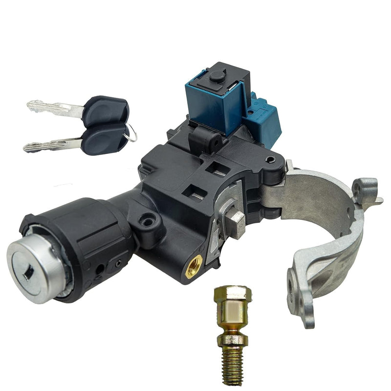 Ignition Switch Housing Lock Cylinder with 2 Keys for Ford Focus Escape Mazda 08