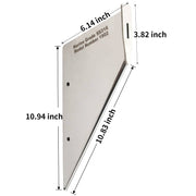 DURAFORCE 27151 Marine Skeg Guard Protector for Yamaha for Mercury for Suzuki Stainless St