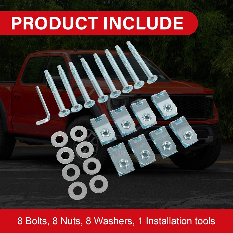 924-312 Bed Mounting Hardware 8 Bolts Set Kit for Ford F150 Truck 2004-2014