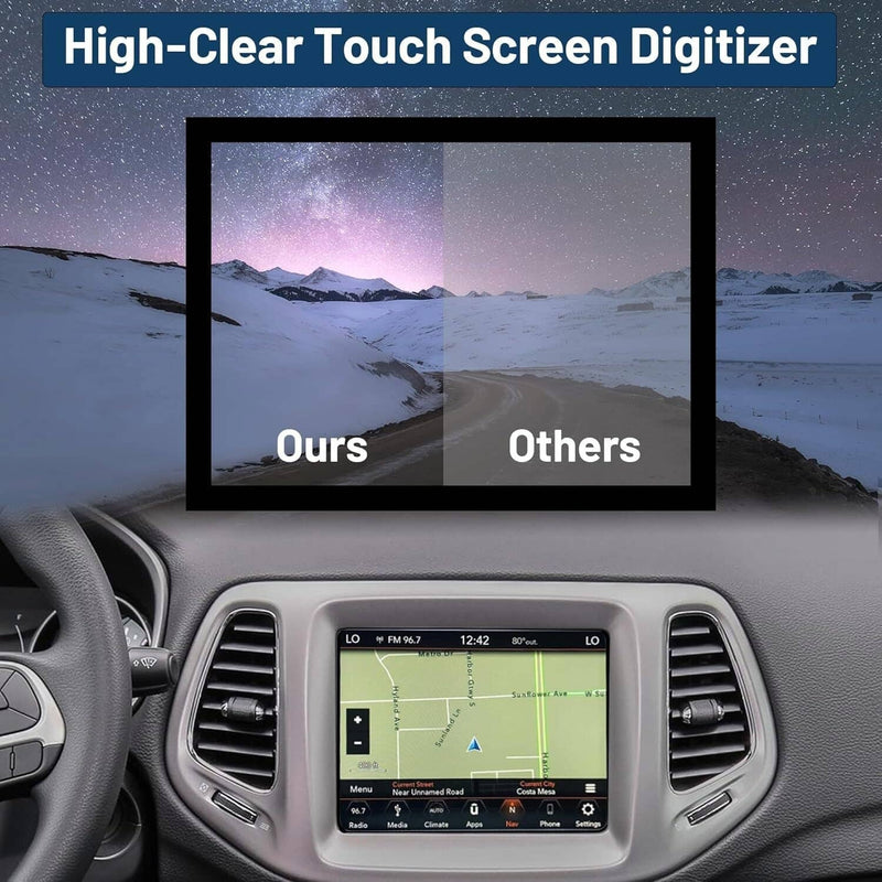 8.4" Uconnect Radio Navigation LCD Touch Screen Display for Jeep Dodge RAM