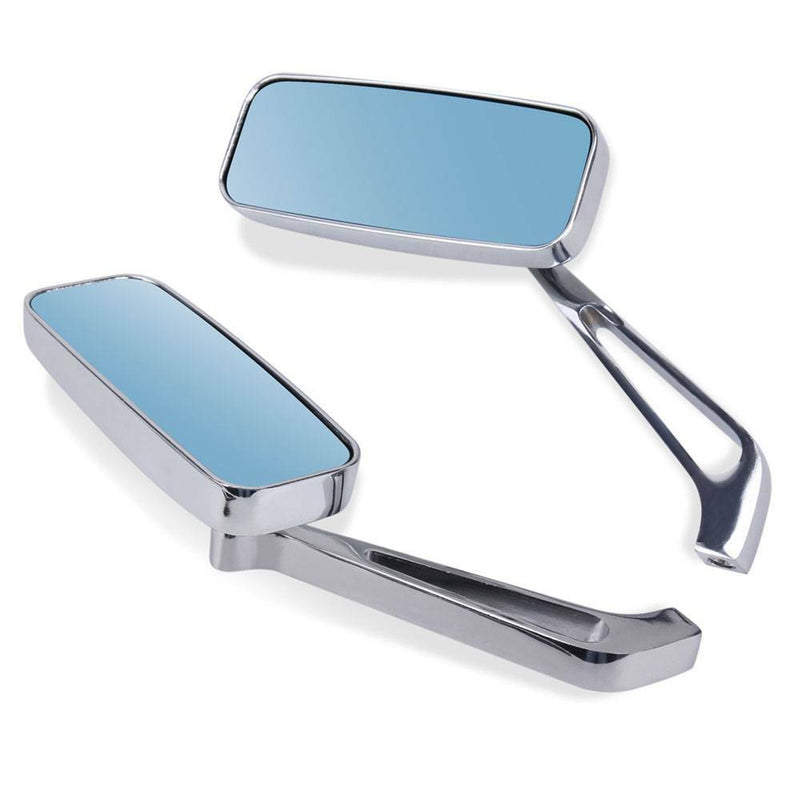 Motorcycle Rearview Side Mirror Chrome for Harley Honda Kawasaki Suzuki Yamaha