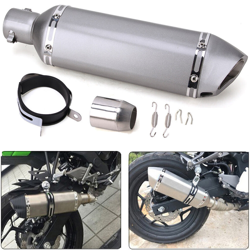 Motorcycle Exhaust Muffler Pipe Removable DB Killer Slip On 38-51mm Universal