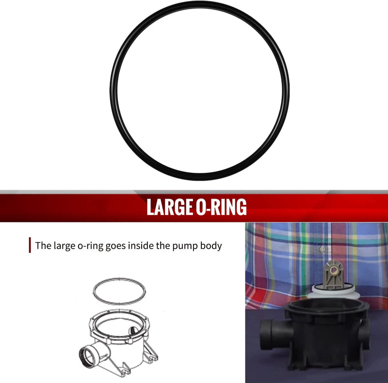 385310151 O-Rings Kit for Dometic S Series and T Series Pumps 2PCS