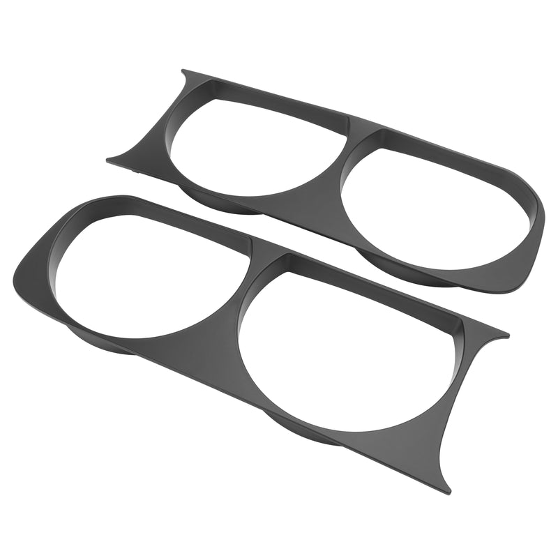 Headlight Bezel for Dodge Challenger 2008-2014 Left and Right Side Set of 2