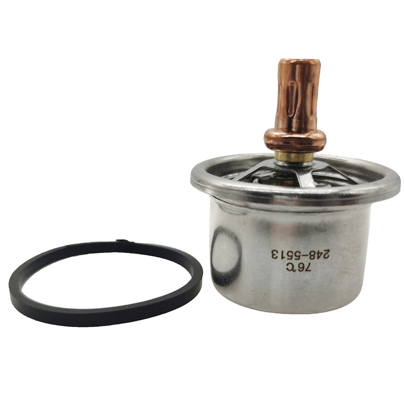 76℃ Thermostat for Caterpillar MT765 MT755 MT745 MT735 MTC735 MTC745 MTC755
