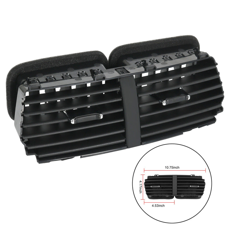 FB5Z-19893-AD Black Dual Center Dash Air Vent for Ford Explorer 2016-2019