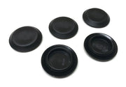 DURAFORCE 1 Inch Black Plastic Flush Mount Hole Plug for Sheet Metal Auto Body Panel (5)