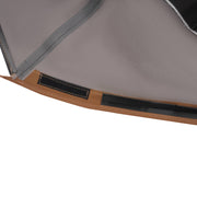 DURAFORCE Convertible Soft Top & Heated Glass Window for Toyota Solara 2004-2009 Brown