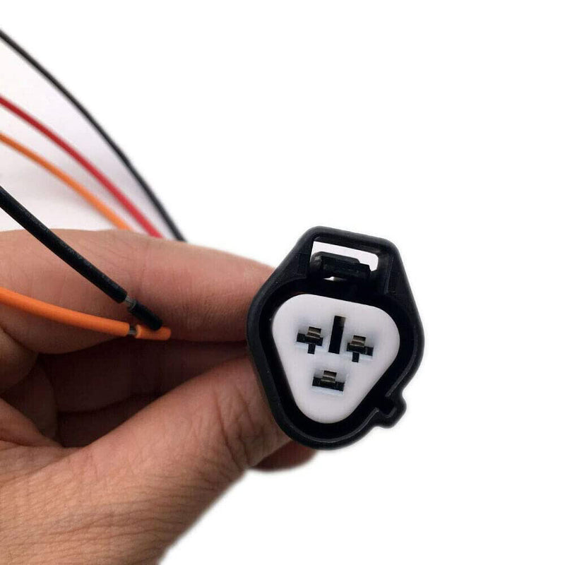 3 Pin Headlight Fog Light Turn Signal Connector Pigtail for Nissan Mazda Subaru