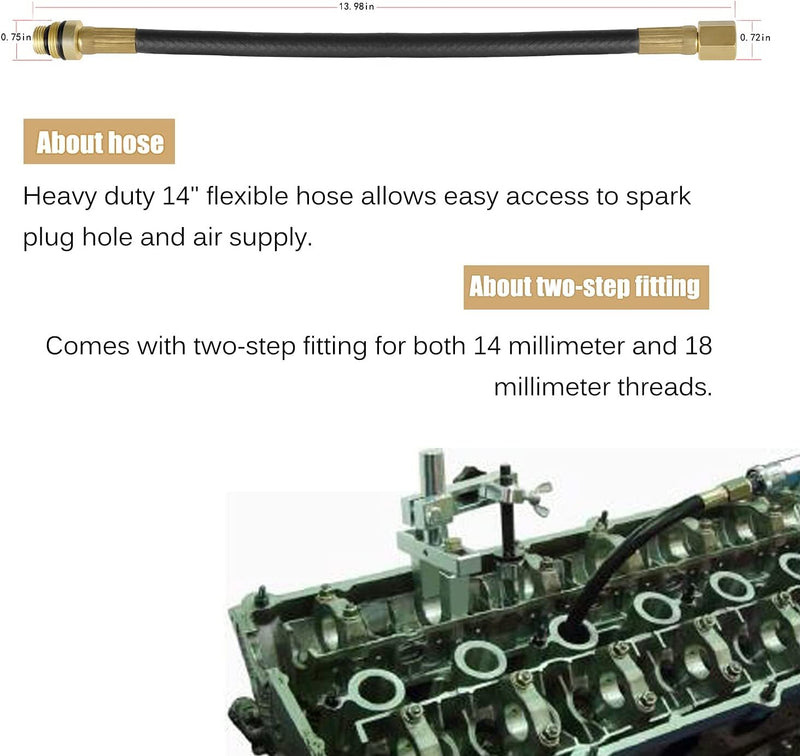 HW0107 Valve Stem Seal Pliers And 19700 Valve Holder Repair Tool Set