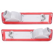 DURAFORCE Rear Red Bumper Side Marker Lights Lamp Reflector for Ford Transit Connect 10-13