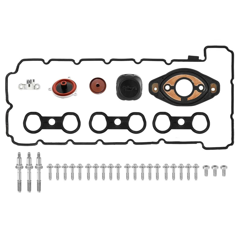 Aluminum Upgrade Valve Cover for BMW N52 E70 E82 E90 E91 328i 528i 128i X3 X5 Z4