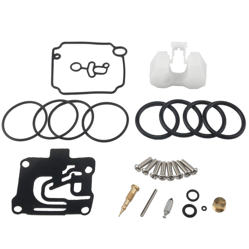 Carburetor Carb Rebuild Repair Kit for Yamaha F50 T50 4 Stroke 2001-2004 4 Set