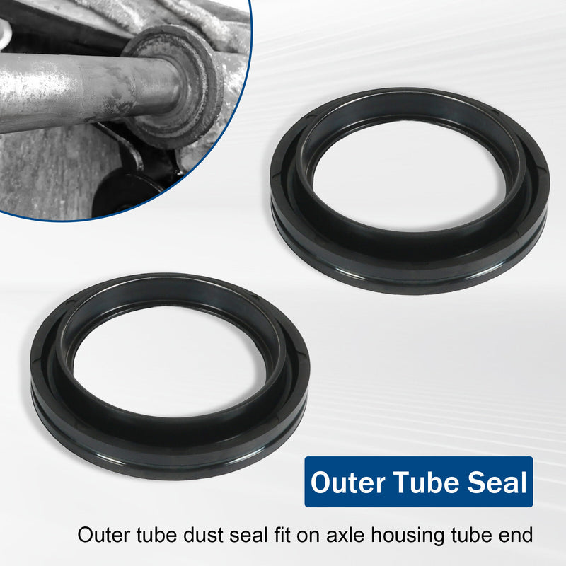 Front Axle Seal U Joint Kit for Ford F250 F350 Excursion DANA 50 60 1998-04