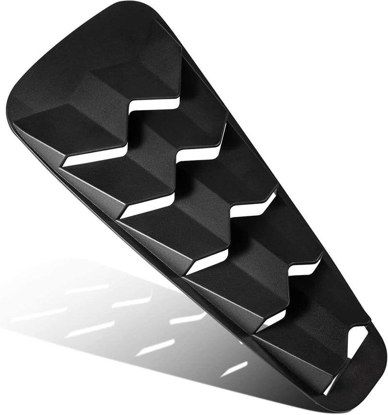 2Pcs Set Quarter Side Window Louvers Sun Shade Cover for Ford Mustang 2005-2014