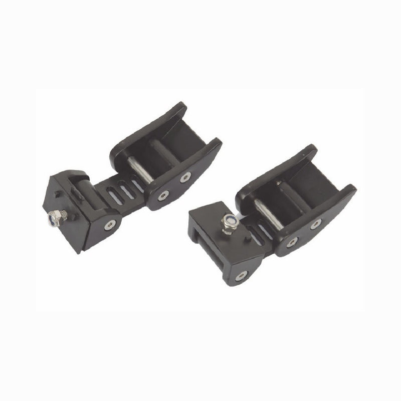 Front Hood Locking Latch Catch Kit 2pcs for Jeep Wrangler JK 2007-2018 Black