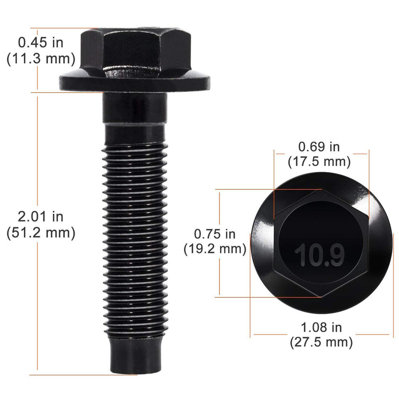 F5RZ-6A340-B Crankshaft Pulley Bolt Crank Tool for Ford for Lincoln for Mercury