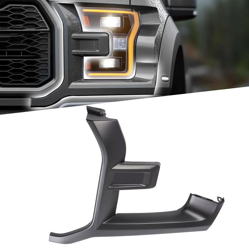 Driver Side Headlight Trim Molding Grille for Ford F150 Raptor 2017-2020