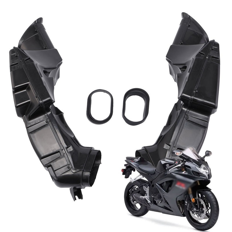 Ram Air Intake Tube Duct Cover Fairing for Suzuki GSXR600 GSXR750 2006-2007