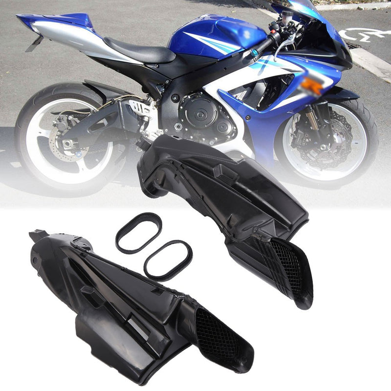 Ram Air Intake Tube Duct Cover Fairing for Suzuki GSXR600 GSXR750 2006-2007