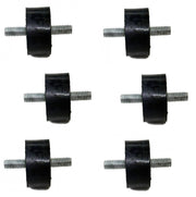 DURAFORCE 9213K29 9376K52 Fender Deck Isolator Mounts for John Deere Neoprene 6 Pack