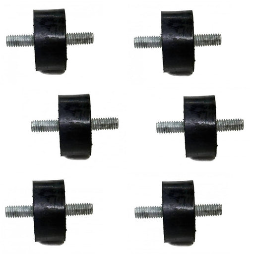 DURAFORCE 9213K29 9376K52 Fender Deck Isolator Mounts for John Deere Neoprene 6 Pack