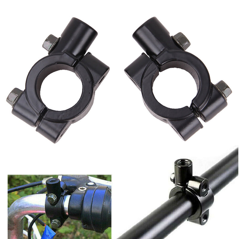 7/8" Rearview Side Mirrors Handle Bar Mount for Yamaha Kawasaki Honda Motorcycle